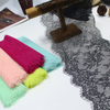 Chantilly Eyelash Lace Trim – French Multicolor, 23cm Width