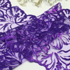 22cm Luxury Lace Trim Manufacturer – Embroidered Tulle Lace with Metallic Finish for Evening Dress & Couture