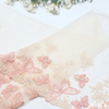 24.5cm Butterfly Lace Trim Manufacturer – 3D Embroidered Tulle Lace for Bridal & Dress