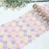 Pastel Multicolor Floral Guipure Lace Trim – 20.5cm Wide