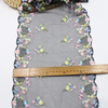 Embroidery Lace Trim – Multicolor Floral & Butterfly Pattern, 24.5cm Width