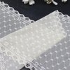 16.5cm Heart Elastic Lace Trim Manufacturer – Diamond Mesh Lace for Lingerie & Sleepwear
