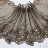 Butterfly Embroidered Lace Trim Manufacturer – 21.5cm Sequin Tulle Lace for Dress & Lingerie