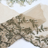 19.5cm Floral Lace Trim Manufacturer – Embroidered Tulle Lace with Vine Pattern for Dress & Bridal