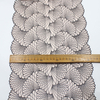 Embroidery Lace Trim – Fan Pattern, 23cm Width