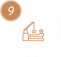  <span style="color:#ffffff;"><strong><span style="font-size:18px;">9.Load and transport</span></strong></span> 