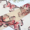 Gradient Butterfly Embroidered Tulle Lace Trim – 30.5cm Wide Lace with Beaded Details