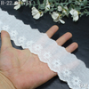 White Daisy Eyelet Cotton Lace Trim – 6cm Wide 