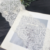 Vintage Rose Elastic Lace Trim – 14.5cm Stretch Lace for Lingerie and Dress