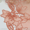 Delicate 23cm Shiny Flower Embroidery Lace Trim for Women Dress Guipure Lace