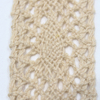 Cluny Crocheted Cotton Lace Trim – 3.5cm, Natural Cotton