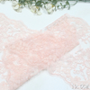 19.5cm Pink Lace Trim Manufacturer – Embroidered Tulle Lace with Eyelash Edge for Dress & Bridal