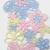 Embroidery Lace Trim – Multicolor Floral Guipure Design, 4.5 cm Width