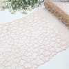 24.5cm Heart Lace Trim Manufacturer – Embroidered Tulle Lace with Cutwork Design for Lingerie & Dress