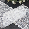 Paisley Floral Stretch Lace Trim – 20cm Elastic Lace (6 Colors)