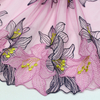 Lily Embroidered Tulle Lace Trim Manufacturer – 25.5cm Floral Lace for Dress & Lingerie