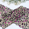 Leopard Print Stretch Lace Trim – 18cm Elastic Lace
