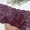 Paisley Floral Stretch Lace Trim – 20cm Elastic Lace (6 Colors)