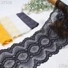 Fan Pattern Stretch Lace Trim – Elastic Lace (5 Colors,)