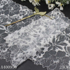 Full Floral Embroidery Lace Trim – 6 Classic Color Options (22.5–23.5cm Width)