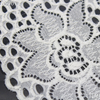Peony Floral Stretch Lace Trim – Elastic Lace 17cm / 17.5cm (White & Black)