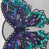Embroidery Lace Trim – Butterfly Pattern, 21cm Width
