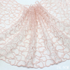 24.5cm Heart Lace Trim Manufacturer – Embroidered Tulle Lace with Cutwork Design for Lingerie & Dress