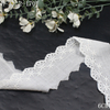 White Star Eyelet Cotton Lace Trim – 6cm Wide (Broderie Anglaise)