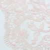 19.5cm Pink Lace Trim Manufacturer – Embroidered Tulle Lace with Eyelash Edge for Dress & Bridal