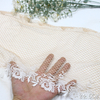 24.5cm Floral Lace Trim Manufacturer – Embroidered Tulle Lace with Vine Pattern for Dress & Bridal