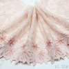 Guipure Lace Trim Manufacturer – Pink Ombre Floral Chemical Lace for Dress & Bridal (21.5cm)