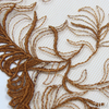 21cm Feather Lace Trim Manufacturer – Metallic Embroidered Tulle Lace for Dress & Bridal