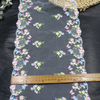 Embroidery Lace Trim – Multicolor Floral & Butterfly Pattern, 24.5cm Width