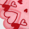23.5cm Heart Lace Trim Manufacturer – Embroidered Tulle Lace for Lingerie, Dress & DIY