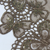 Butterfly Embroidered Lace Trim Manufacturer – 21.5cm Sequin Tulle Lace for Dress & Lingerie