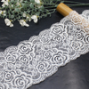 Vintage Rose Elastic Lace Trim – 14.5cm Stretch Lace for Lingerie and Dress